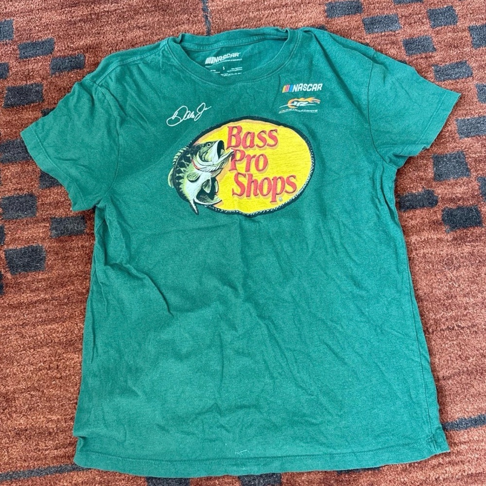Nascar Green Bass Pro Shops Tee